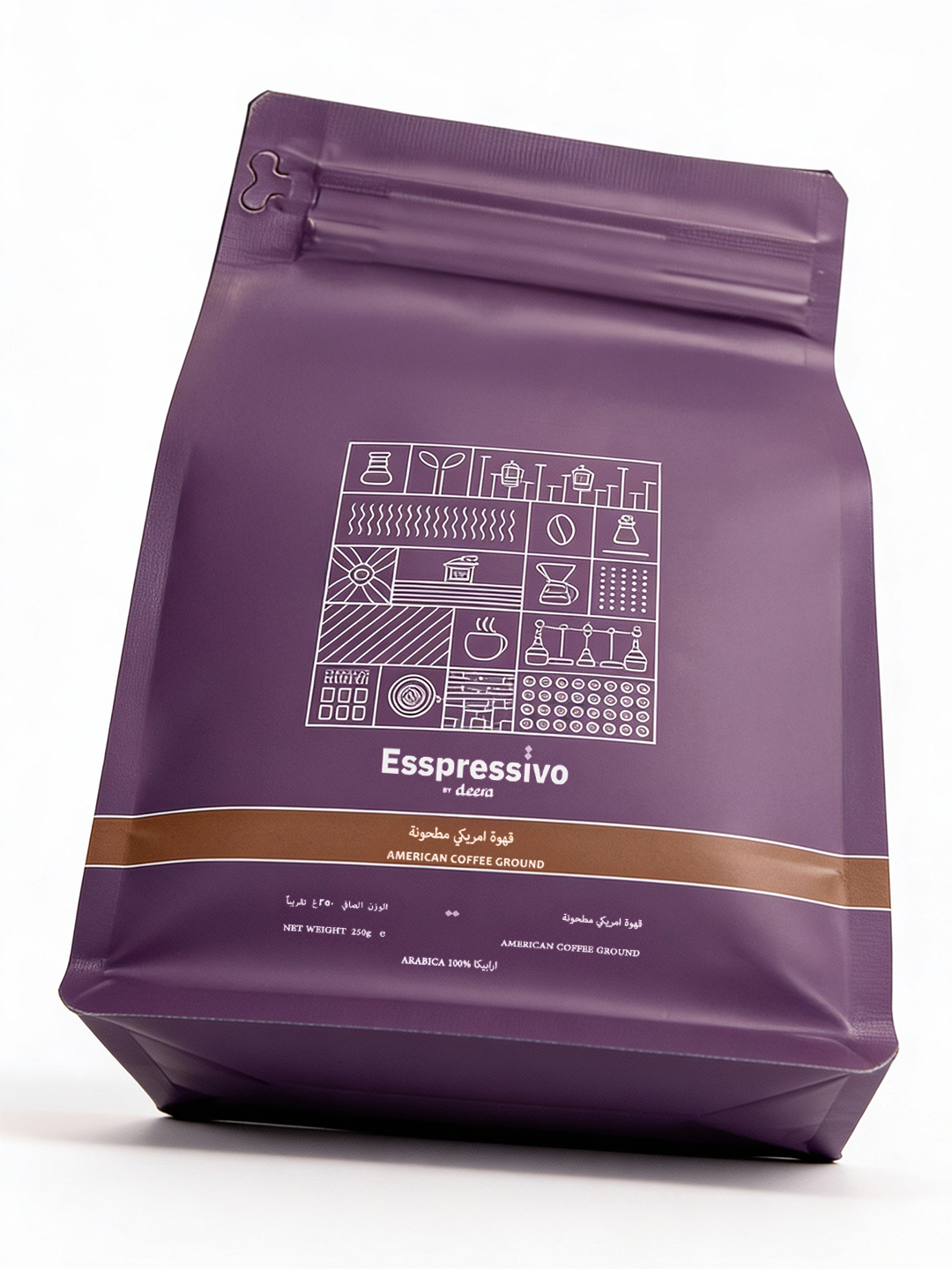 قهوه أمريكي مطحونة