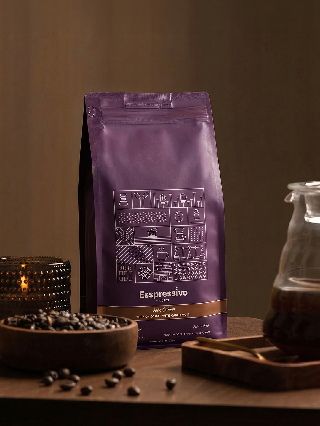 قهوه تركي بالهيل