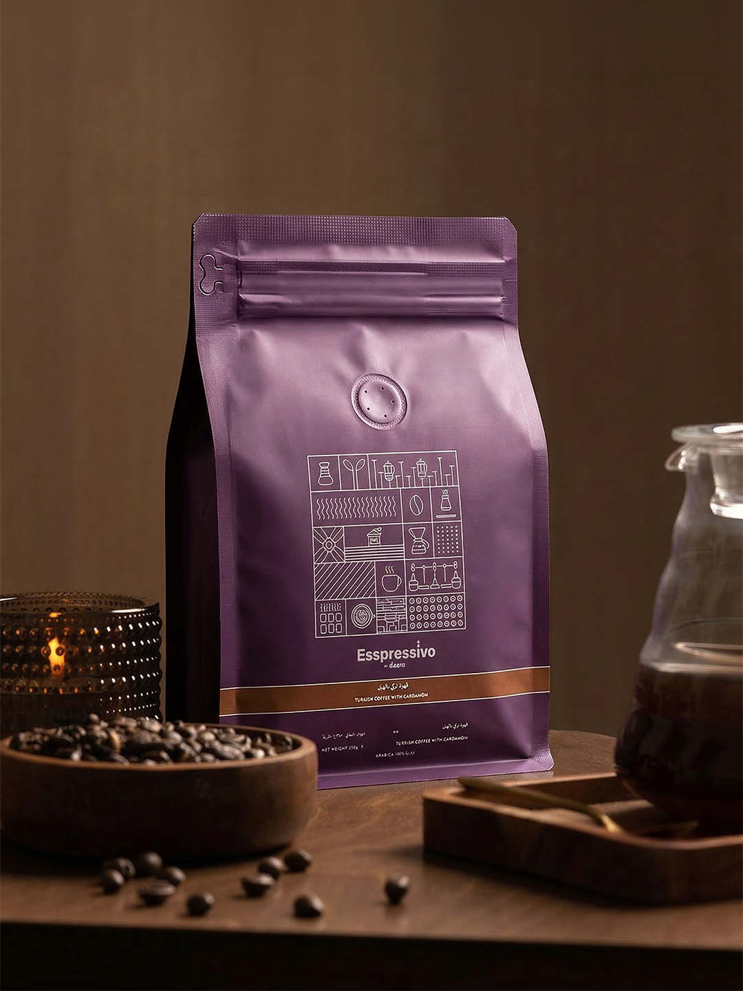 قهوه تركي بالهيل